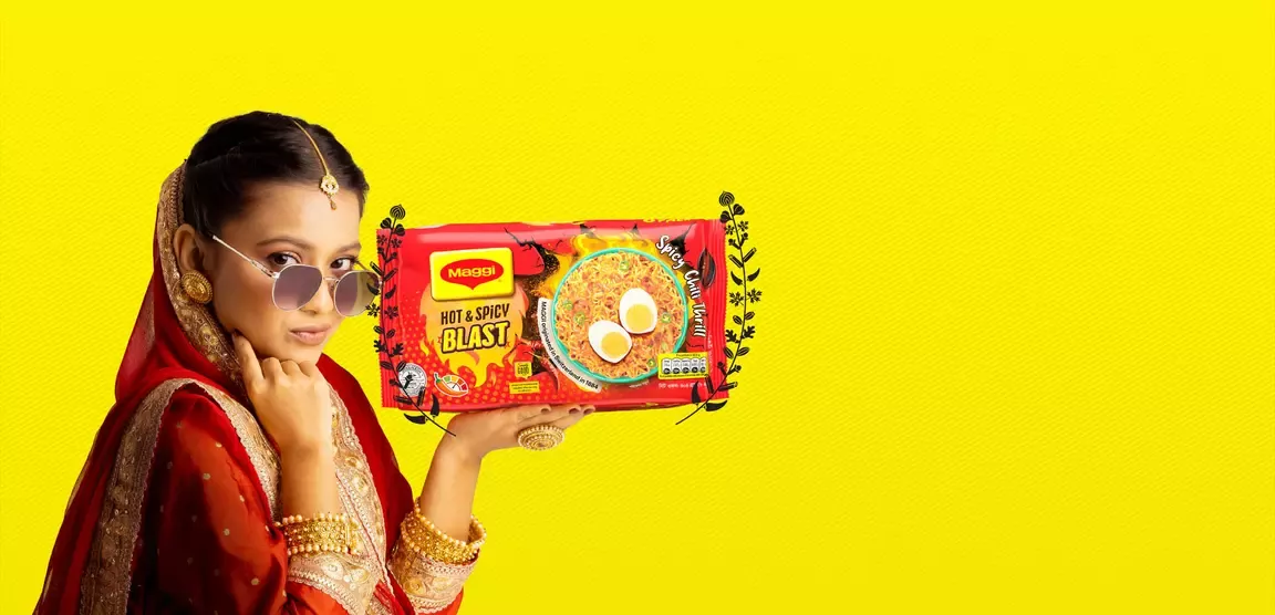  Maggi Hot & Spicy Blast Noodles
