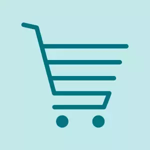 Shopping cart icon