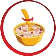 Mixing Ceregrow powder and water to make baby cereal