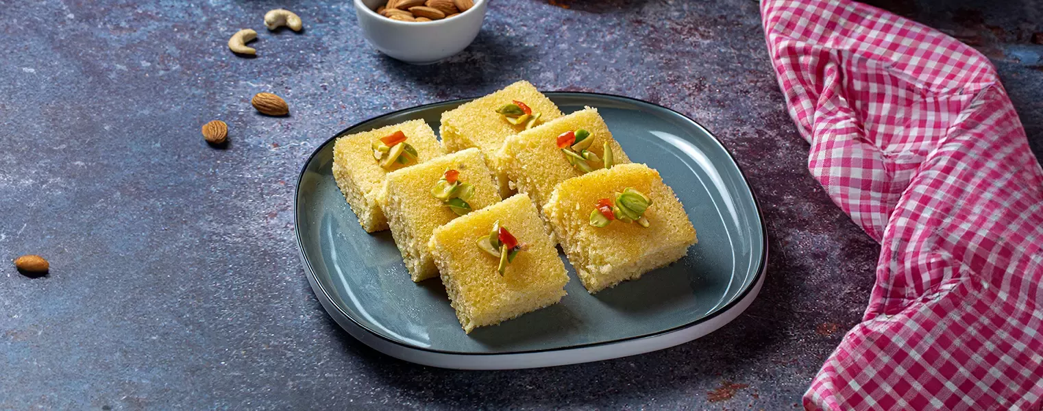 Basbousa with NIDO