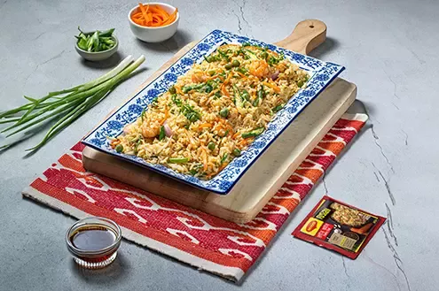 Chicken and Vegetable Fried Rice with MAGGI Fried Rice Seasoning