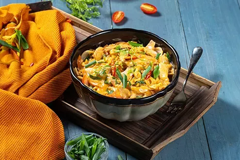 Creamy Sauce Noodles with MAGGI