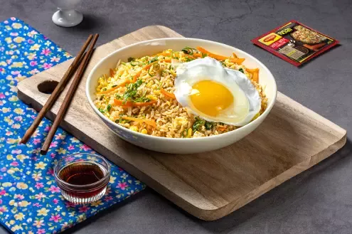 Egg Fried Rice with MAGGI Fried Rice Seasoning