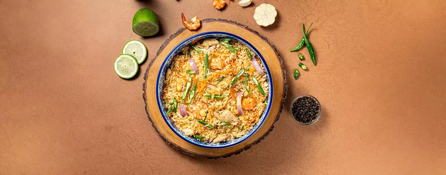 Mixed Fried Rice with MAGGI Fried Rice Seasoning
