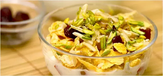Cornflakes with Honey &amp;amp; Yogurt
